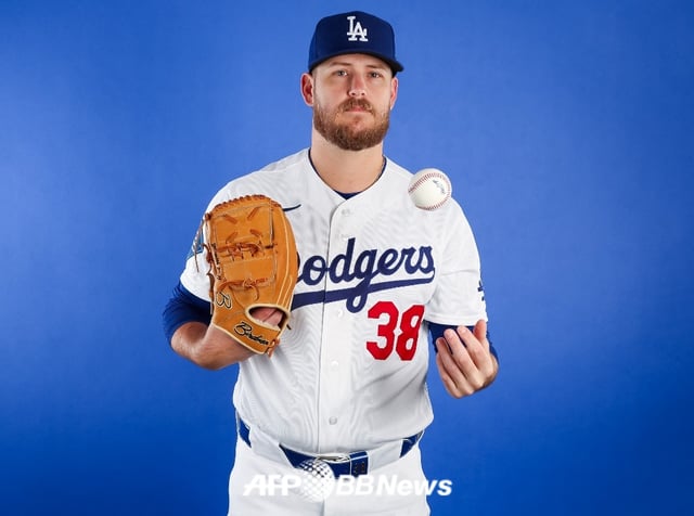 LA Dodgers Cole Irvin. /AFPBBNews=NEWS1