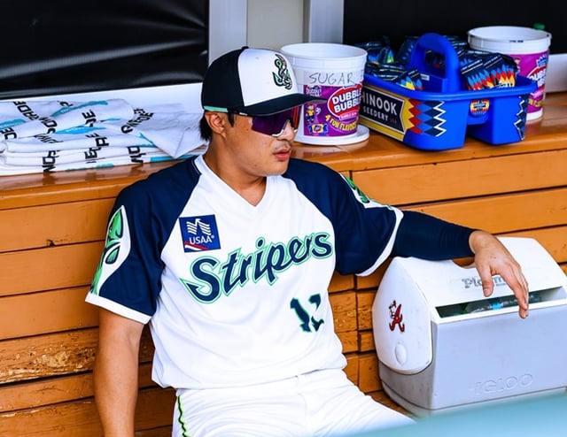 Kim Ha-seong. / Foto=Red oficial de los San Diego Padres en redes sociales
