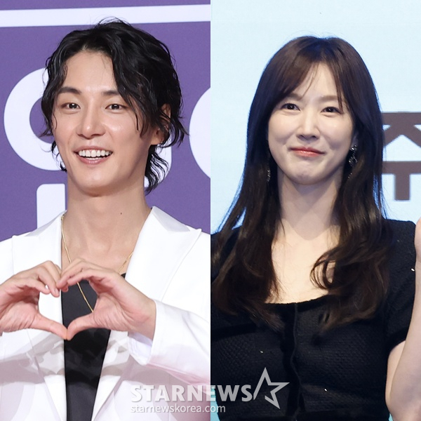 (从左至右) 演员尹施允、李秀京 /照片=明星新闻