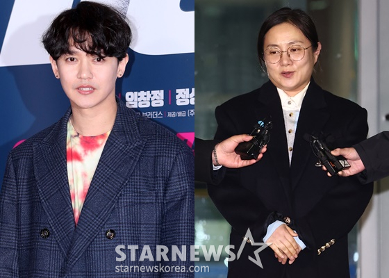 Kang Kyung-seong (left), Park Na-rae /Photo=StarNews