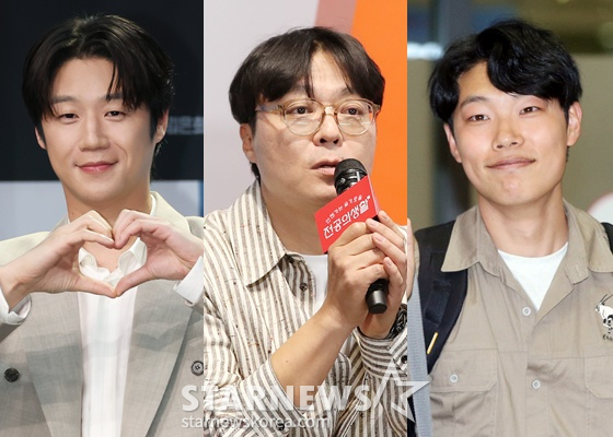 배우 정준원, 신원호 PD, 배우 류준열 /사진=스타뉴스