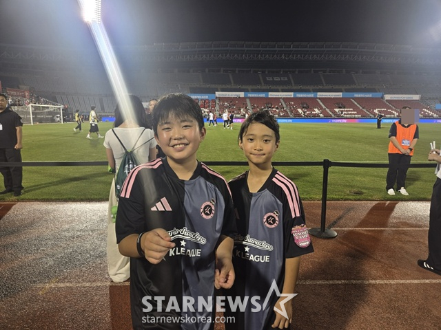 Actor Shin Hyun-jun's two sons, Shin Min-jun (left) and Shin Ye-joon. /Photo=Reporter Lee Won-hee