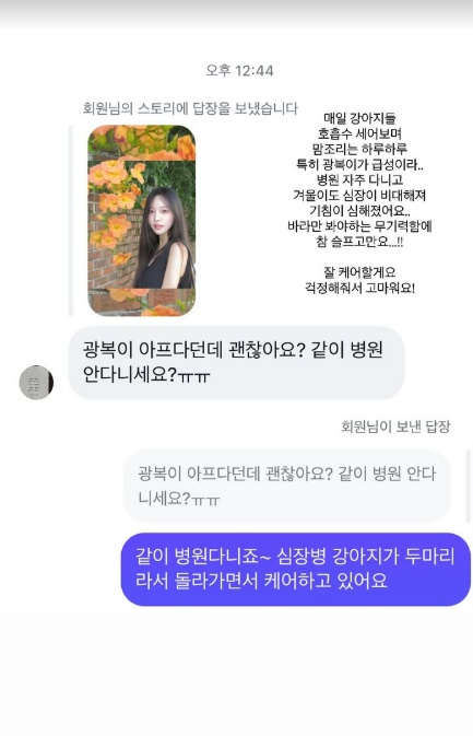 /사진=이솔이 SNS