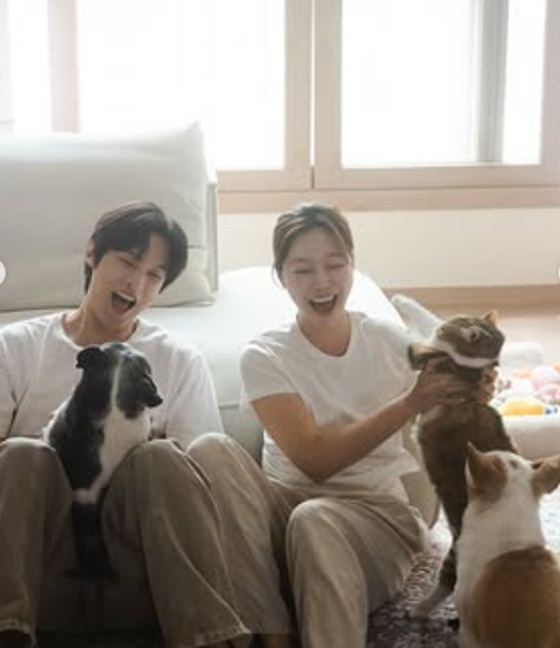윤선우와 김가은/사진=김가은 SNS
