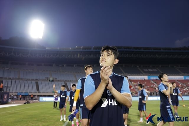 Ulsan HD's Lee Dong-gyeong. /Photo=Korea Professional Football League