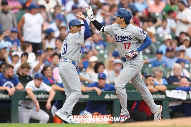 LA Dodgers Shohei Ohtani. /AFPBBNews=NEWS1