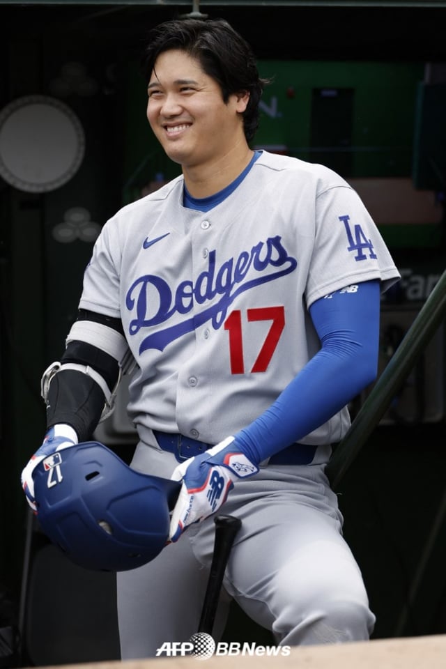 LA Dodgers Shohei Ohtani. /AFPBBNews=NEWS1