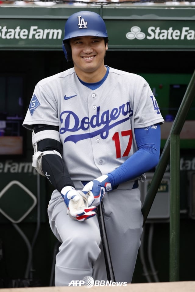 LA Dodgers Shohei Ohtani. /AFPBBNews=NEWS1