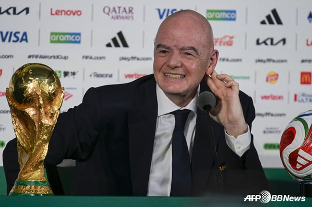 지아니 인판티노 FIFA 회장. /AFPBBNews=뉴스1