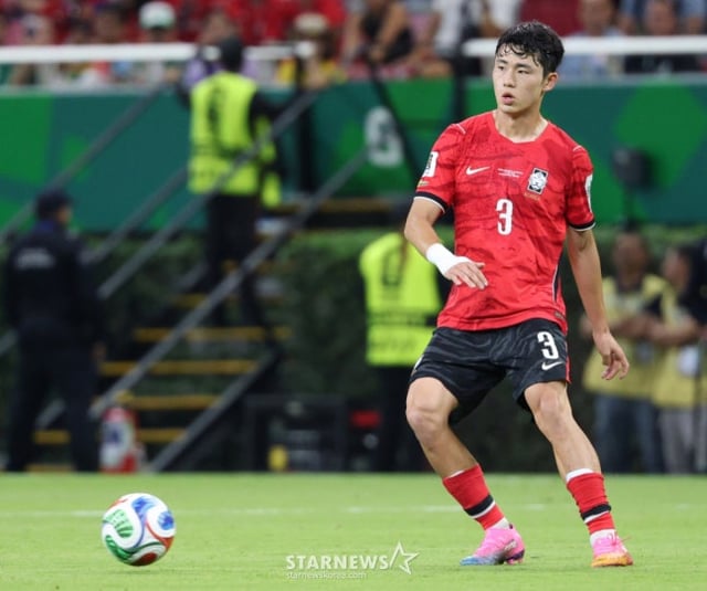 Lee Ki-hyeok, who played in the 2026 CONCACAF World Cup. /Photo=Chief correspondent Kim Jin-kyung.
