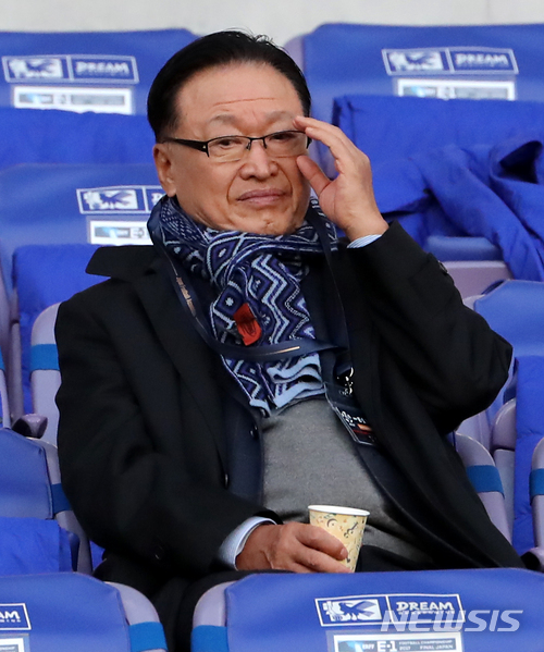 조중연 전 대한축구협회장. /사진=뉴시스 제공