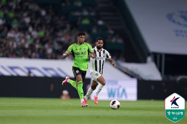 Oberdan during his time at Jeonbuk Hyundai Motors. /Photo=Korea Professional Football League