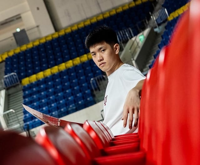 Lin Ting-chen, recién fichado por el equipo. /Foto=Redes sociales oficiales de Taishin Mars