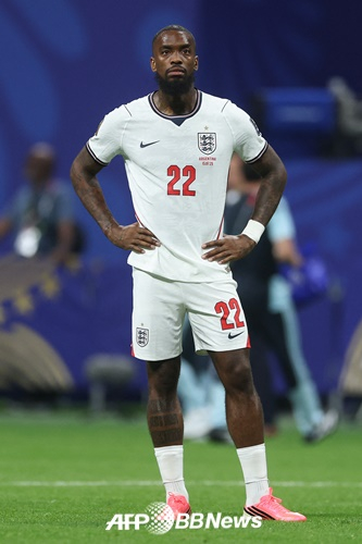 イングランドサッカー代表チームの攻撃手、イヴァン·トニー。 /AFPBBNews=ニュース1
