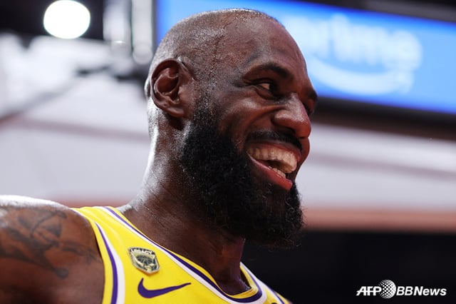 LeBron James. /AFPBBNews=NEWS1