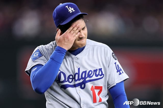 LA Dodgers Shohei Ohtani. /AFPBBNews=NEWS1
