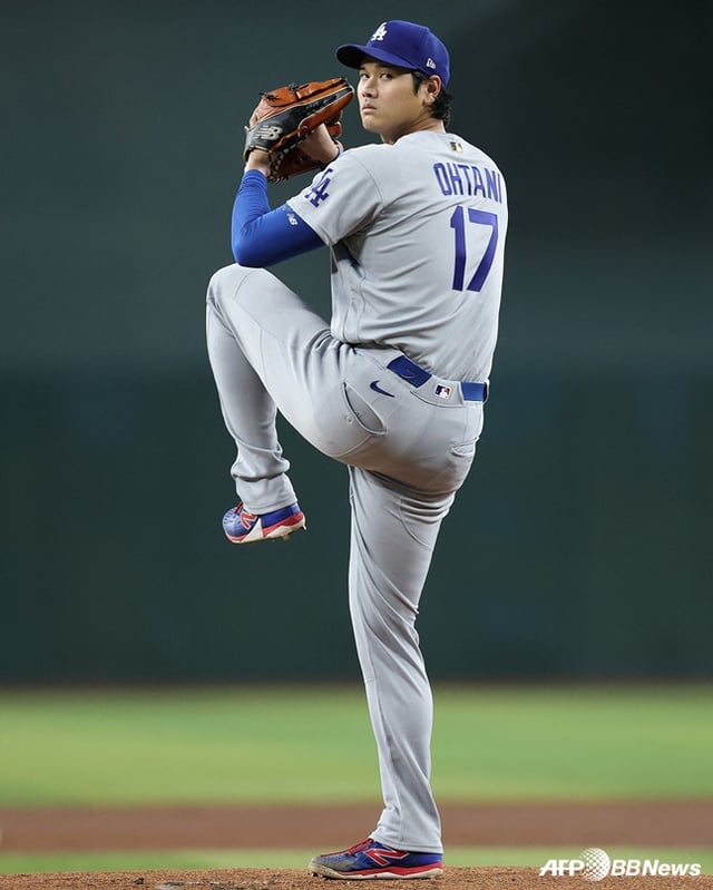 LA Dodgers Shohei Ohtani. /AFPBBNews=NEWS1
