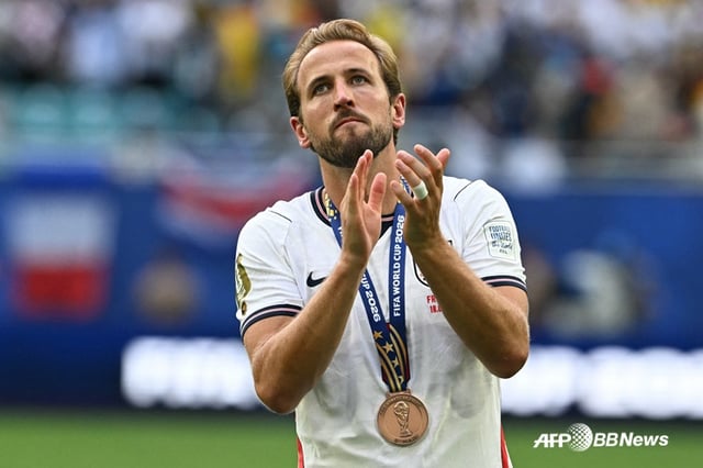 Tiền đạo đội tuyển bóng đá Anh Harry Kane. /AFPBBNews=NEWS1