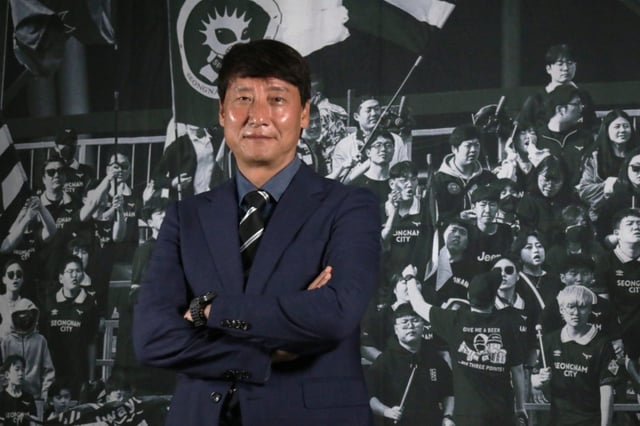 プロサッカーKリーグ2城南(ソンナム)FCの金ヘウン新任監督。 /写真=城南FC提供