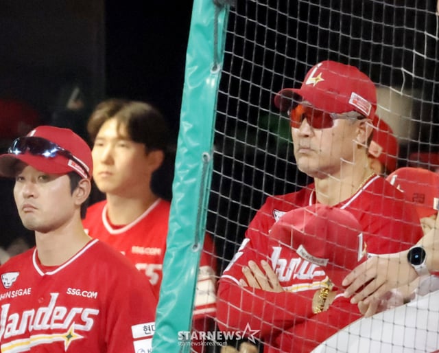 El entrenador Lee Seung-yong de SSG. /foto=reportero sénior Kang Young-jo