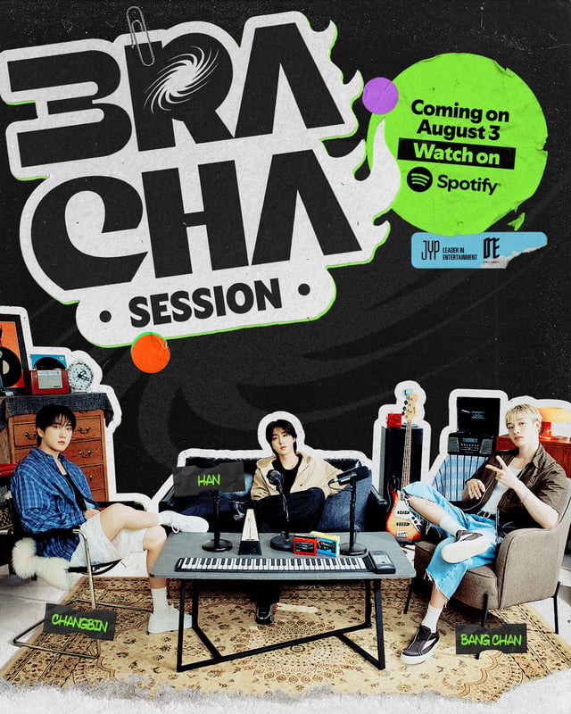 스트레이 키즈 쓰리라차 스포티파이 3RACHA Session 이미지/사진제공=스포티파이 코리아