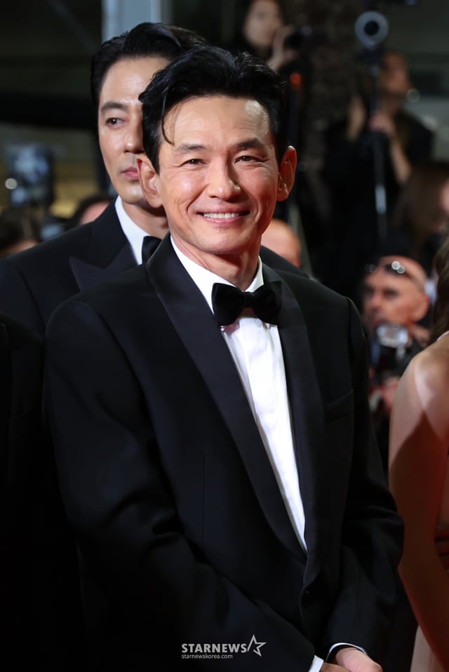 배우 황정민 /사진=(칸=뉴스1) 이준성 특파원