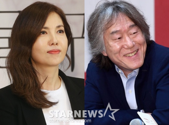백지연, 안판석 감독 / 사진=스타뉴스, 개인계정