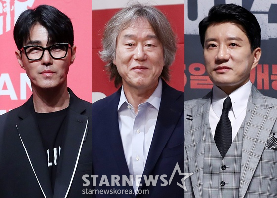 Diễn viên Cha Seung-won, đạo diễn quá cố An Pan-seok, diễn viên Kim Myung-min