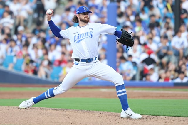 Samsung's Fedek. /Photo=Samsung Lions