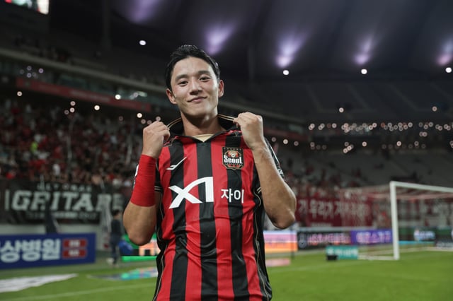 프로축구 K리그 7월 이달의선수상 영예를 안은 FC서울 정승원. /사진=한국프로축구연맹 제공