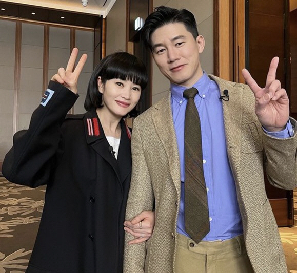 From left: Kim Hye-soo, Kim Mu-yeol /Photo=Kim Hye-soo Instagram