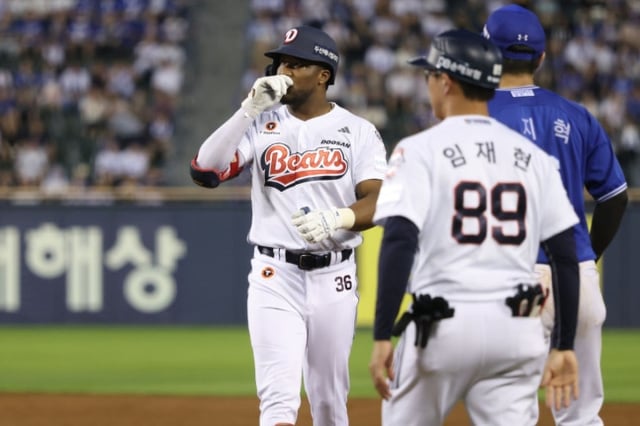 Tay đánh nước ngoài mới của Doosan Bears, Severino. /Ảnh=Doosan Bears cung cấp