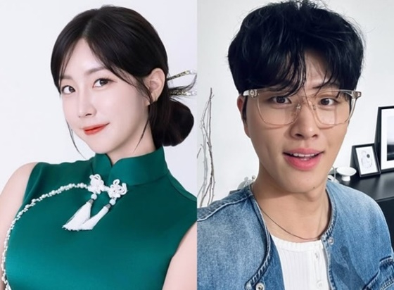 Ahn Ji-hyeon (left), Sung Baek-hyun /Photo=Each SNS