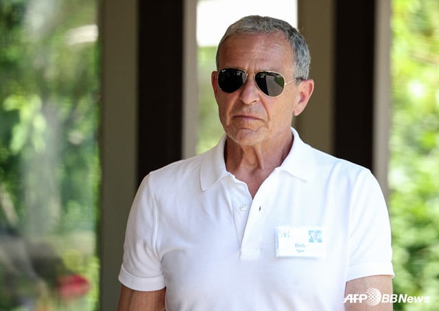 Bob Iger. /Photo=AFPBBNews=NEWS1
