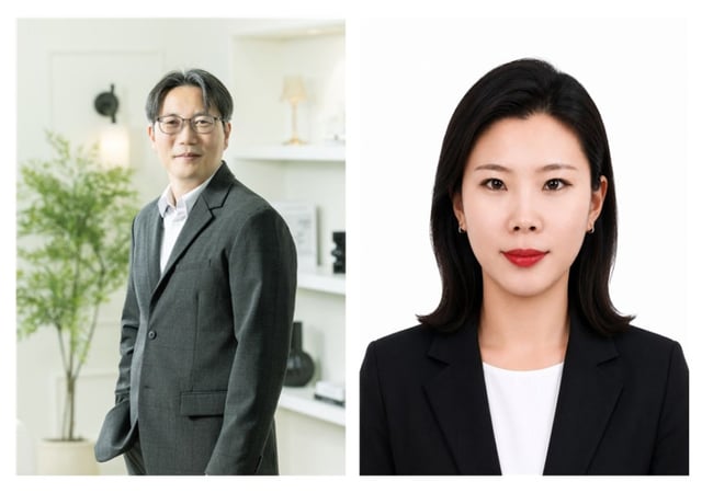 한보형 삼성전자 DS부문 펠로우(왼쪽), 한태린 상무./사진제공=삼성전자