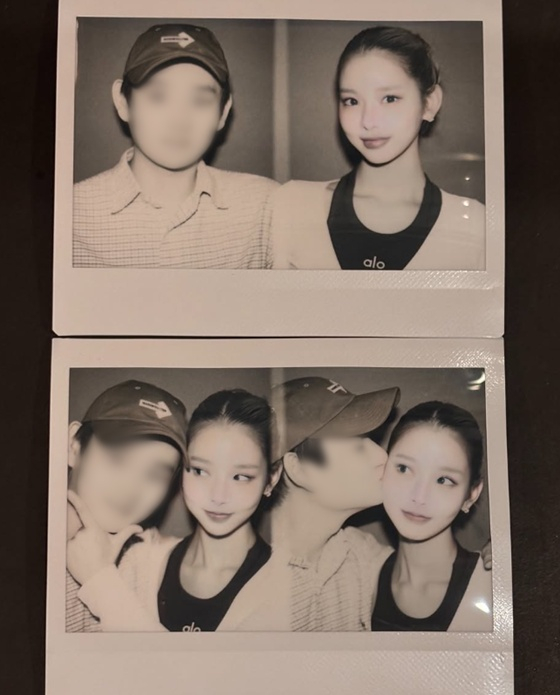 맹승지와 그의 남자친구/사진=맹승지 SNS