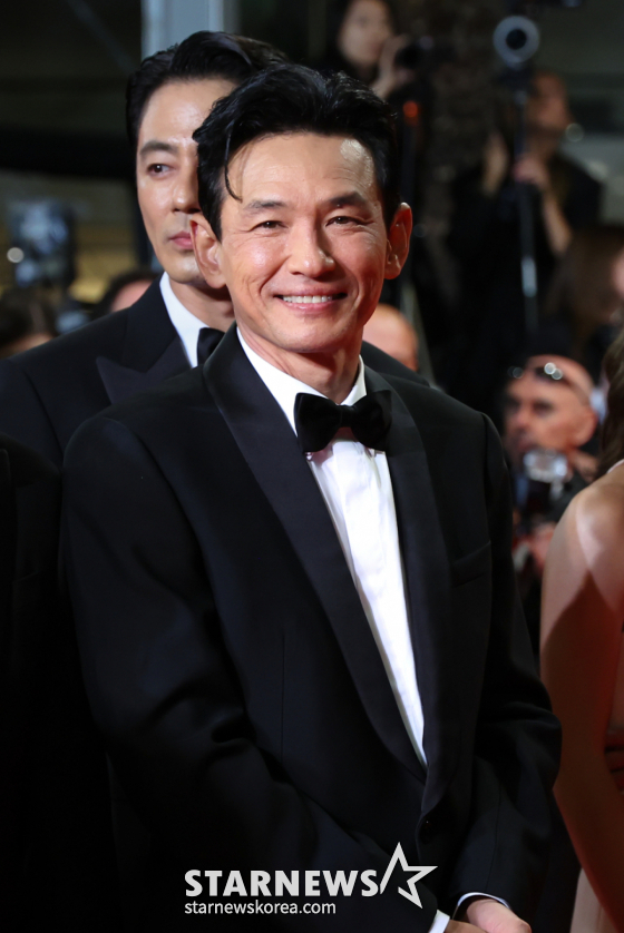 배우 황정민 /사진=(칸=뉴스1) 이준성 특파원