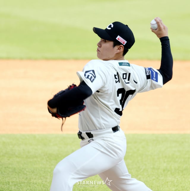 SSG 최민준. /사진=강영조 선임기자