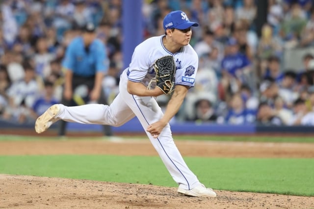 Samsung Bae Chan-seung. /Ảnh=Samsung Lions cung cấp