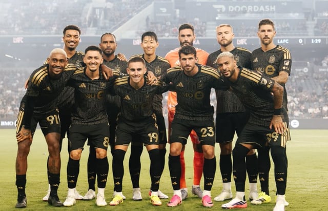 Стартовый состав LAFC. /Фото: скриншот из официального аккаунта LAFC в социальных сетях