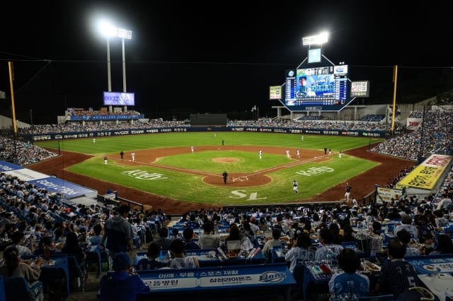 Panoramic view of Daegu Samsung Lions Park. /Photo=Samsung Lions provided