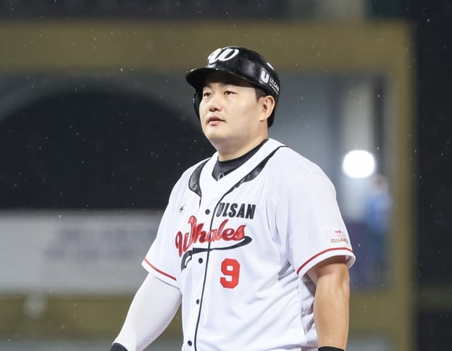 Choi Ji-man. /Foto=Federación de Béisbol Profesional de Corea (KBO)