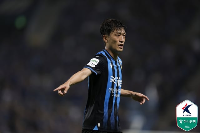 Incheon United's Lee Chung-yong. /Photo=Korea Professional Football League