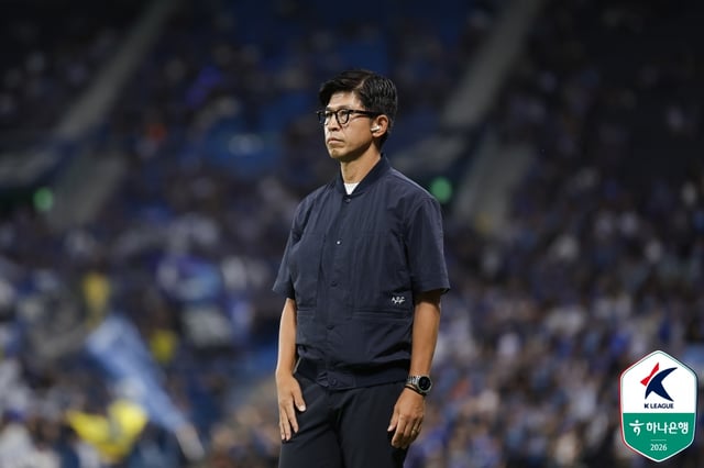 주승진 김천 상무 감독. /사진=한국프로축구연맹 제공