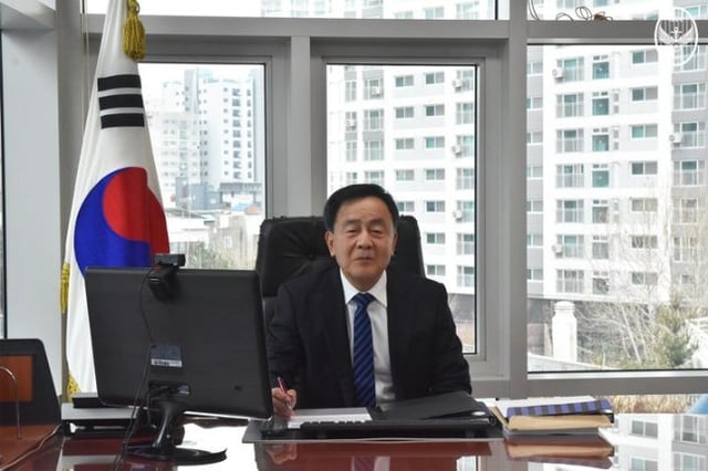 去年1月就任的条件都仁川联Na I-ti-deu (CEO)理事。/图片=仁川联提供