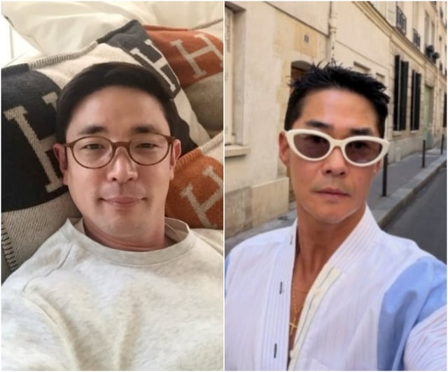 황현민과 배정남 /사진=황현민 SNS, 배정남 SNS