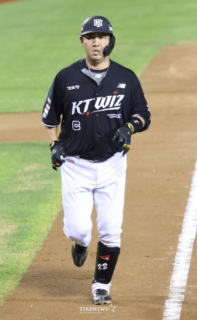 KT 장성우. /사진=김진경 대기자 