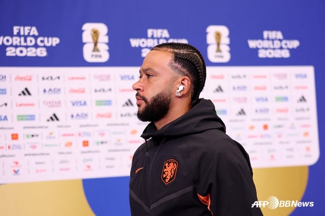 Memphis Depay. /AFPBBNews=NEWS1
