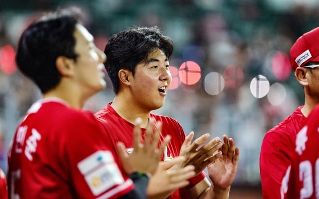 SSG 랜더스 신인 투수 김민준. /사진=SSG 랜더스 제공