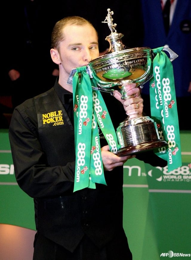 Graeme Dott. /AFPBBNews=NEWS1